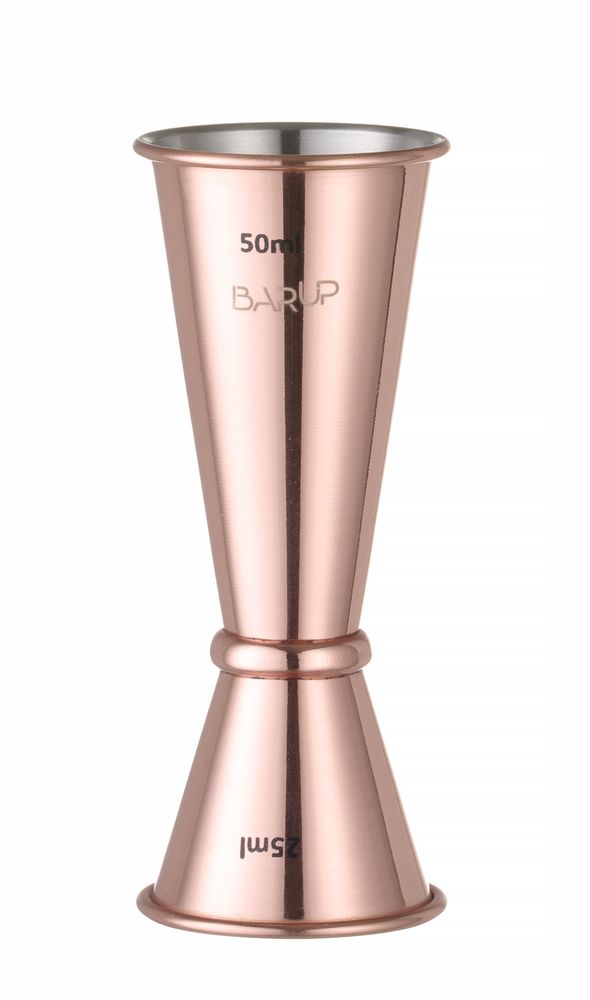 Doseur 30/50 ml, BarUp, Cuivre, ⌀43x(H)110mm