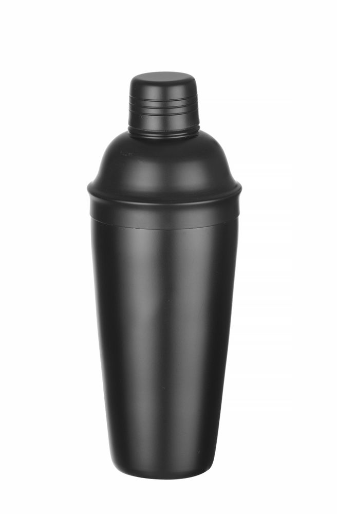 Shaker Cobbler - 3 pièces, BarUp, Noir, ⌀85x(H)240mm
