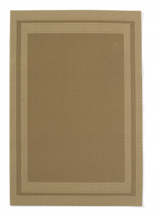 Set de table, cadre - set, HENDI, Beige, 6 u., 450x300mm