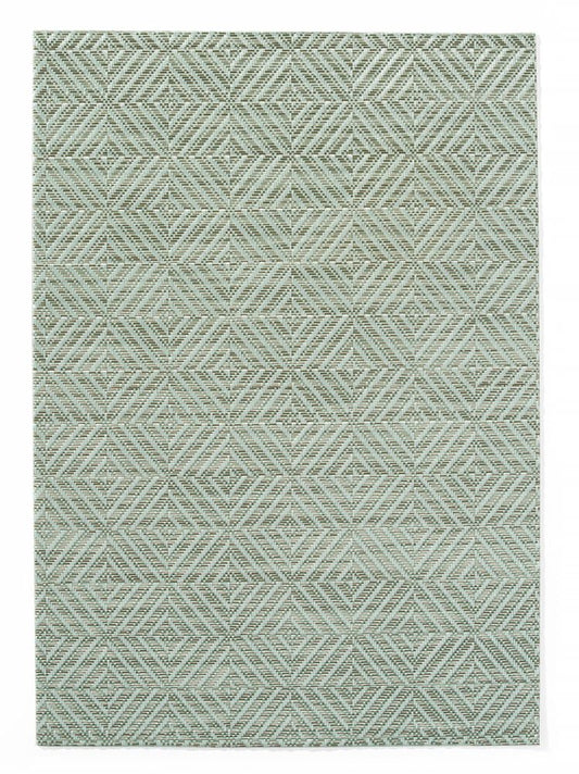 Set de table, motif géométrique - set, HENDI, Vert, 6 u., 450x300mm