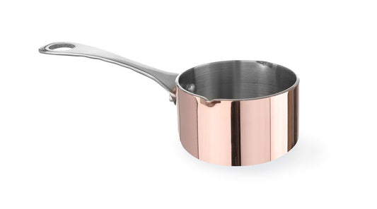 Casseroles miniatures avec bec verseur, HENDI, 0,05L, ⌀50x(H)30mm