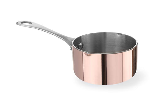 Casseroles miniatures avec bec verseur, HENDI, 0,16L, ⌀75x(H)40mm