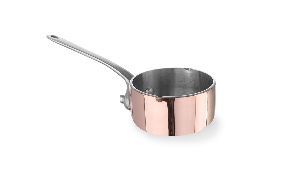 Casseroles miniatures avec bec verseur, HENDI, 0,26L, ⌀85x(H)50mm