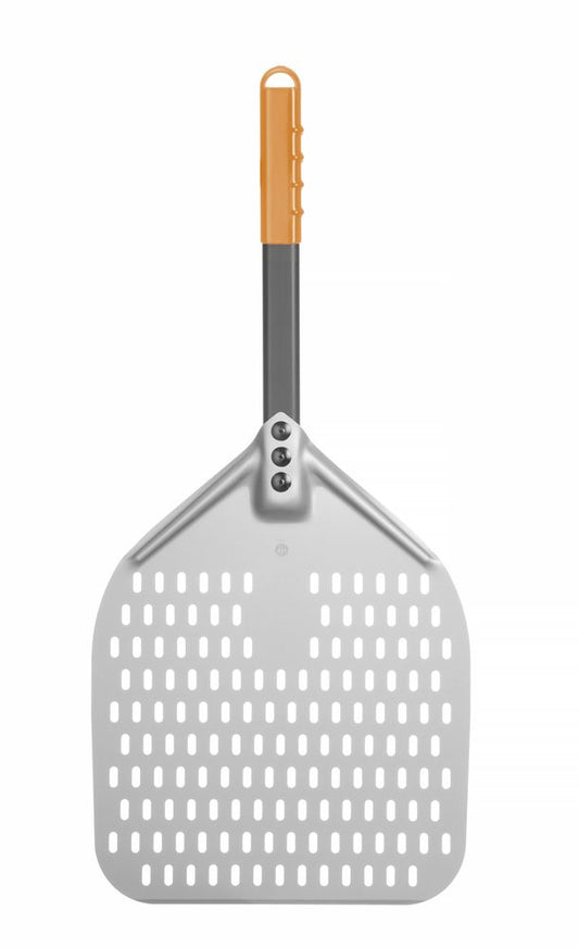 Pelle à pizza carrée perforée avec manche court, HENDI, 300x660mm