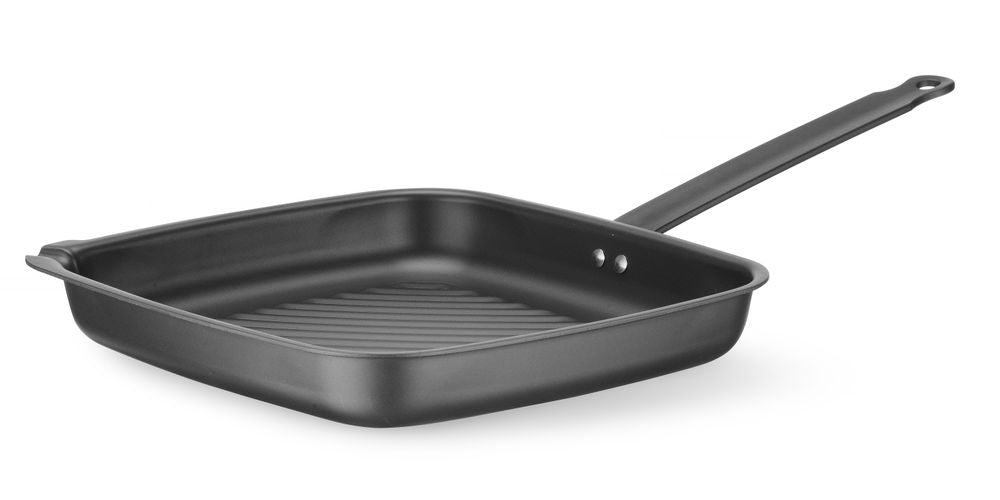 Poêle à griller, carrée, HENDI, 480x282x(H)80mm