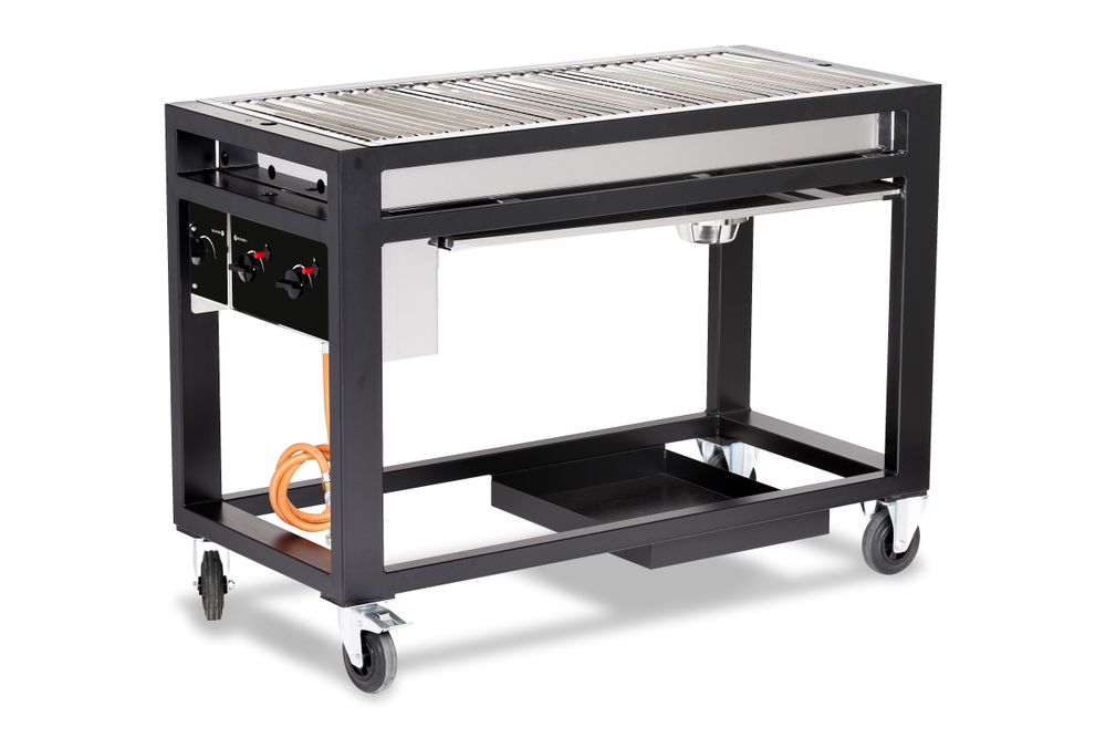 Barbecue à gaz Europa, HENDI, 21,6kW, 1260x580x(H)900mm