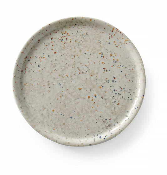 Assiette à pizza Drops Collection , HENDI, Gris clair, ⌀310mm