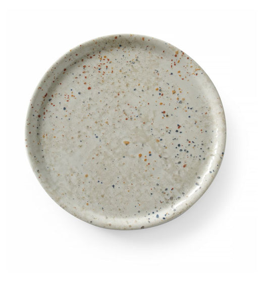 Assiette à pizza Drops Collection , HENDI, Gris clair, ⌀330mm