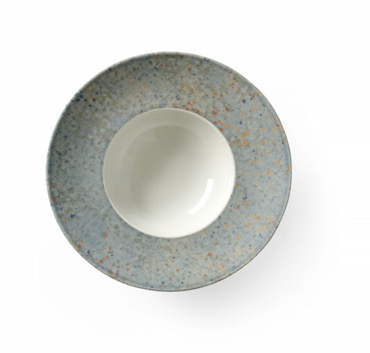 Assiette à pâtes Drop Collection, HENDI, Gris clair, ⌀275mm