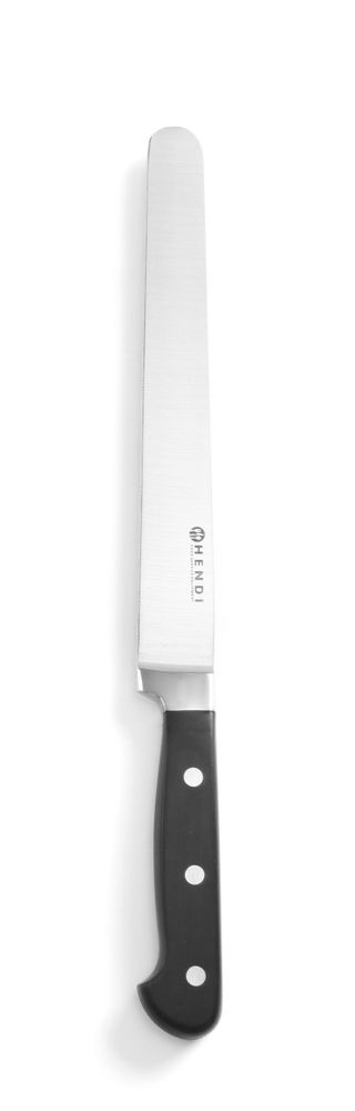 Couteau à jambon/saumon, HENDI, Kitchen Line, Noir, (L)350mm