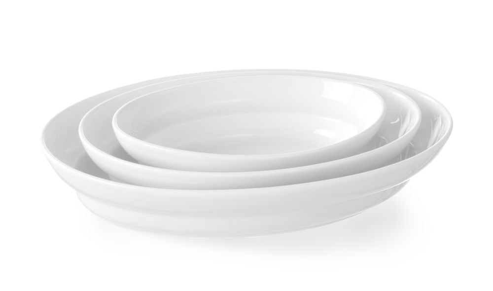 Plat à four peu profond, HENDI, 203x133x(H)50mm
