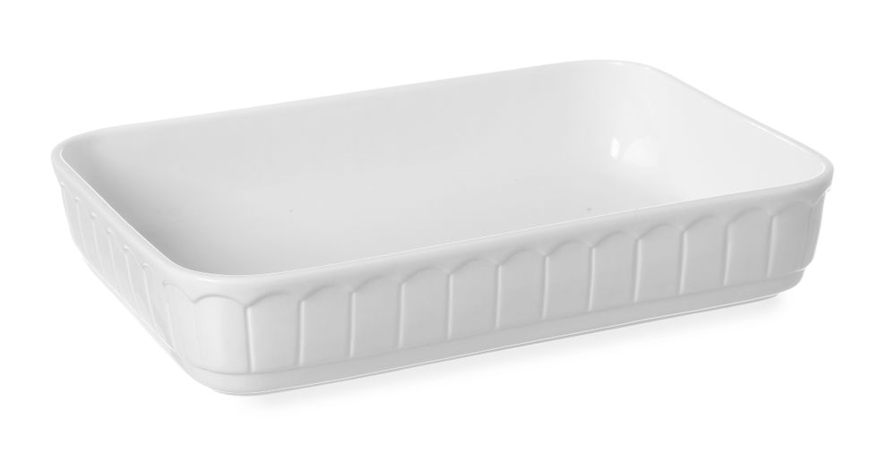 Rustica plat à four rectangulaire, HENDI, 4,8L, 380x260x(H)70mm