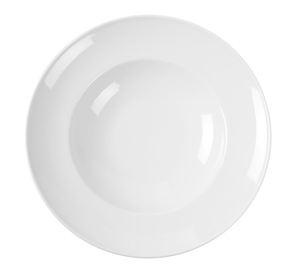 Assiette à pâtes, HENDI, Blanc, ⌀300mm