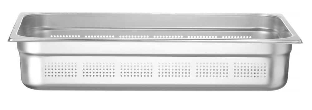 Bac gastronorme GN 1/1 perforé, HENDI, Profi Line, GN 1/1, 14L, (H)100mm