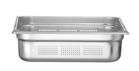 Bac gastronorme GN 2/3 perforé, HENDI, Profi Line, GN 2/3, 9L, (H)100mm