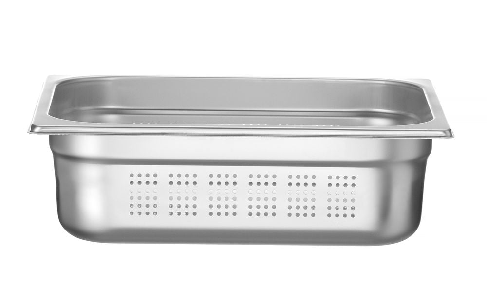 Bac gastronorme GN 1/2 perforé, HENDI, Profi Line, GN 1/2, 6,5L, (H)100mm