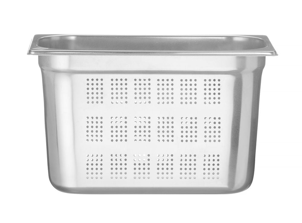 Bac gastronorme GN 1/3 perforé, HENDI, Profi Line, GN 1/3, 7,8L, (H)200mm