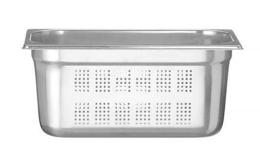 Bac gastronorme GN 1/3 perforé, HENDI, Profi Line, GN 1/3, 5,7L, (H)150mm