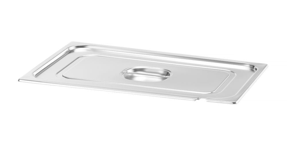 Couvercle pour bac GN avec encoche louche, HENDI, Profi Line, GN 1/1, 530x325mm