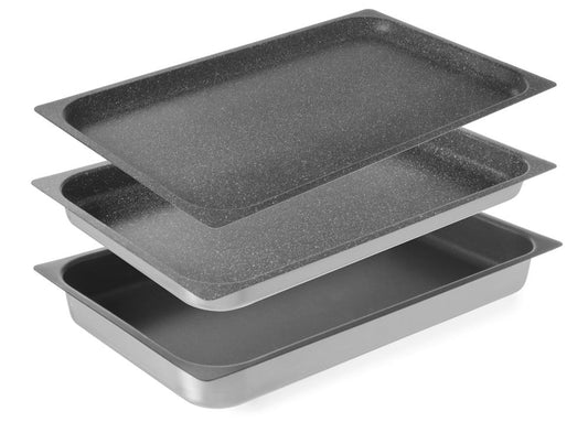 Bac avec couche antiadhésive, HENDI, GN 1/1, 530x325x(H)65mm