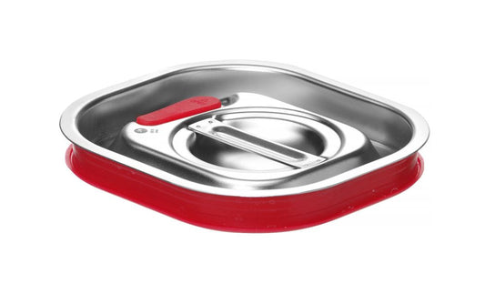 Couvercle gastronorme avec bord en silicone, HENDI, Kitchen Line, GN 1/9, 156x142mm