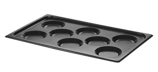 Plateau pour œufs, avec revêtement antiadhésif CONVECTOMAT EGGPLATE, HENDI, GN 1/1, Noir, 530x325x(H)26mm