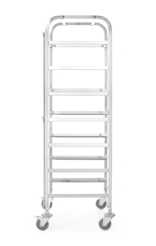 Chariot pour casiers de lavage - 7 x 500x500 mm, HENDI, 615x560x(H)1710mm