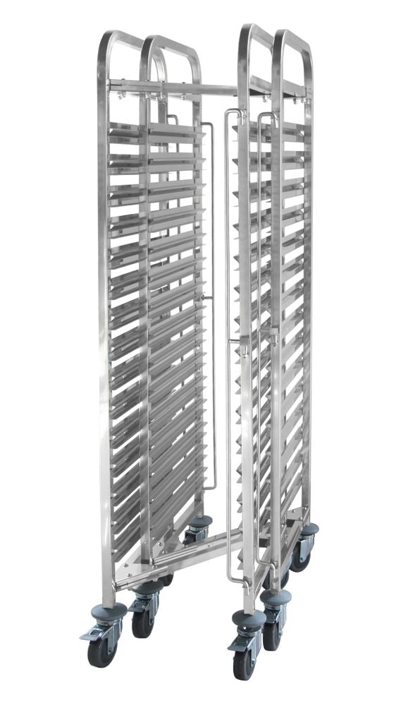 Chariot porte-plateaux emboîtable- 15 x GN 1/1, HENDI, 445x610x(H)1710mm