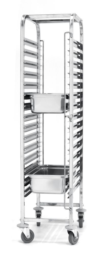Chariot porte-plateaux - 15 x GN 1/1, HENDI, 440x610x(H)1710mm