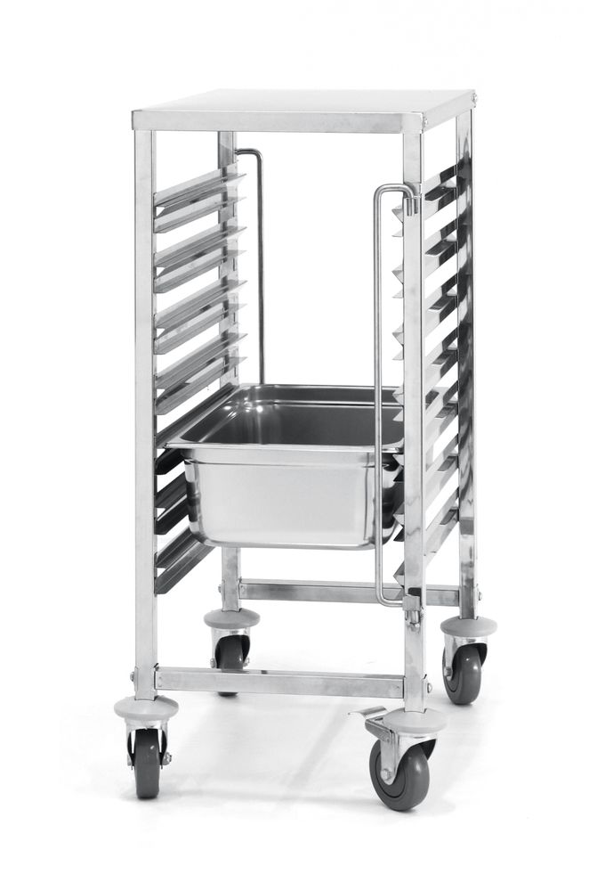 Chariot porte-plateaux - 7 x GN 1/1, HENDI, 445x615x(H)945mm