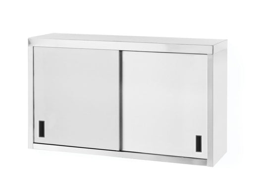 Armoire murale avec portes coulissantes - soudée, profondeur : 300 mm., HENDI, Profi Line, 1000x300x(H)600mm
