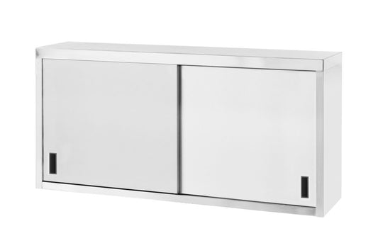 Armoire suspendue avec portes coulissantes – soudée, profondeur : 400 mm, HENDI, Profi Line, 1000x400x(H)600mm