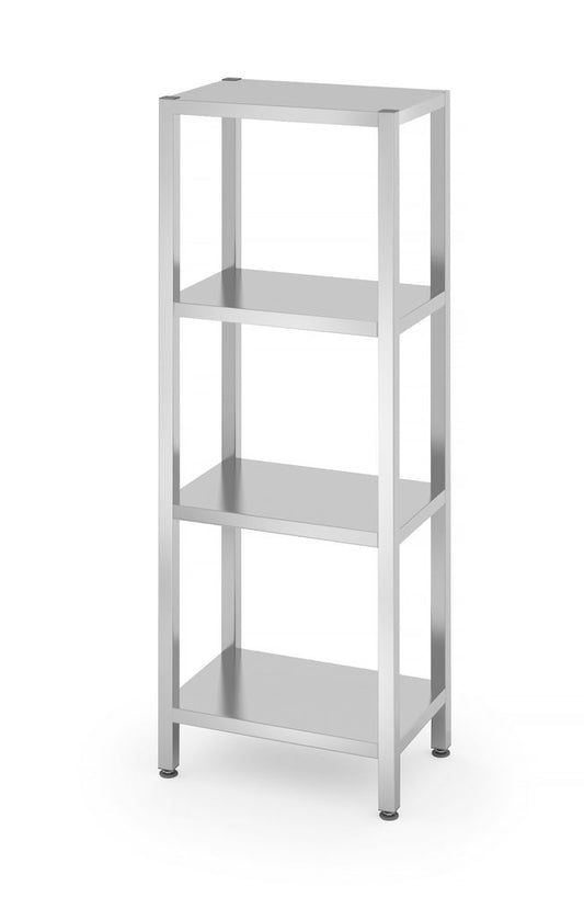 Racks de stockage avec 4 étagères, HENDI, Kitchen Line, 600x400x(H)1800mm