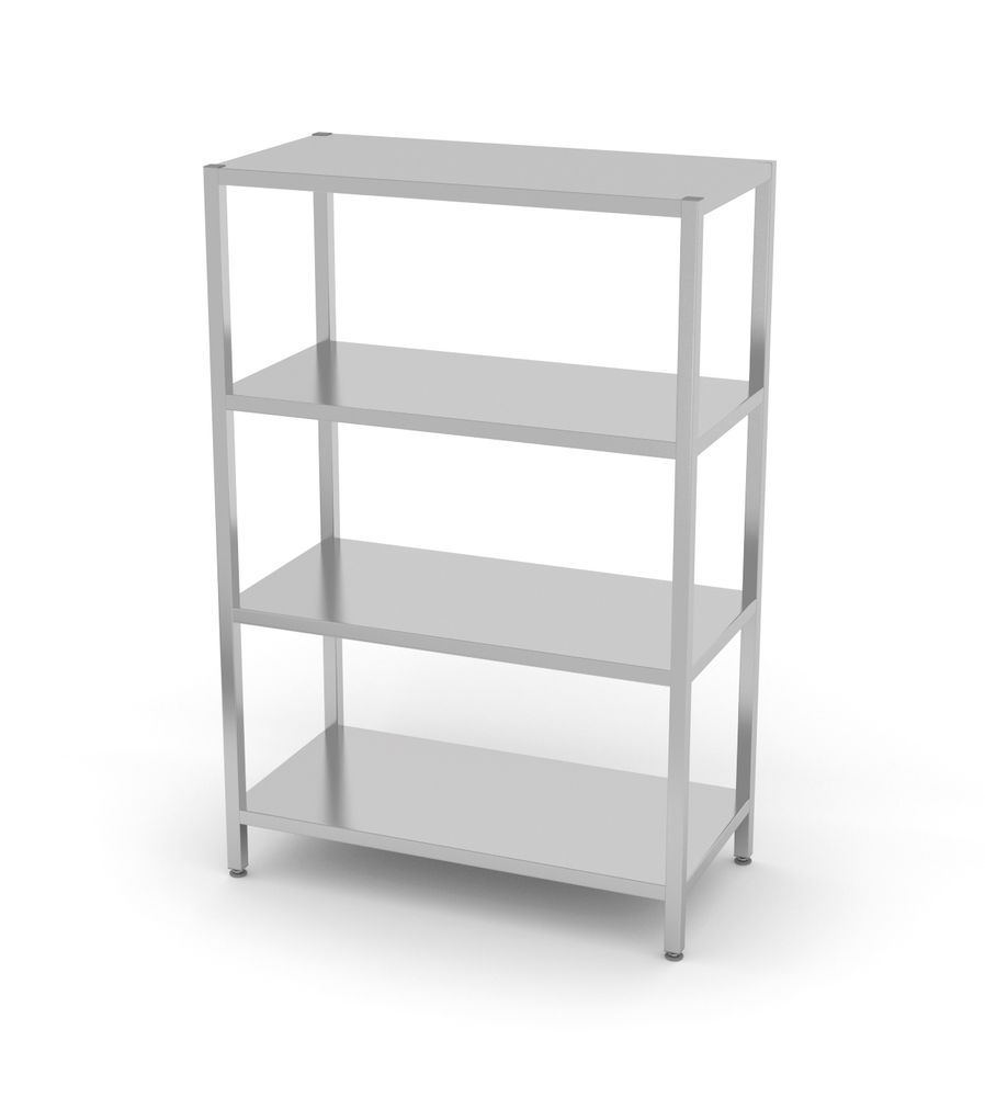 Racks de stockage avec 4 étagères, HENDI, Kitchen Line, 1000x500x(H)1800mm