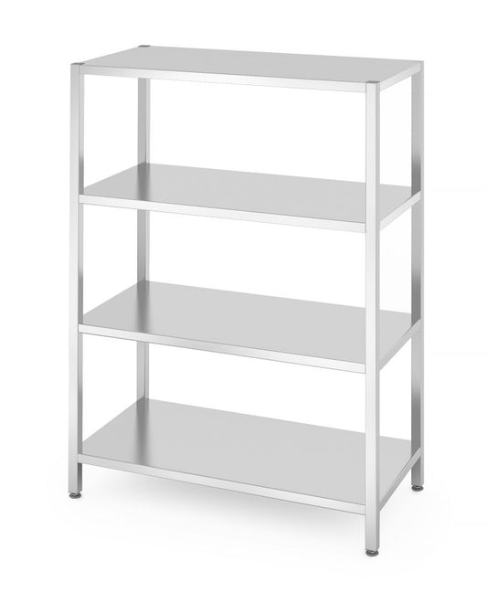 Racks de stockage avec 4 étagères, HENDI, Kitchen Line, 1200x600x(H)1800mm