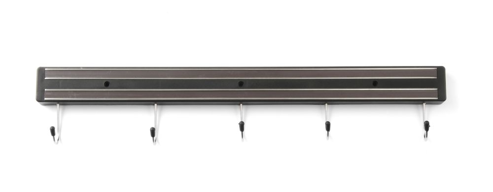 Support magnétique pour couteaux, HENDI, 5 crochets, (L)470mm