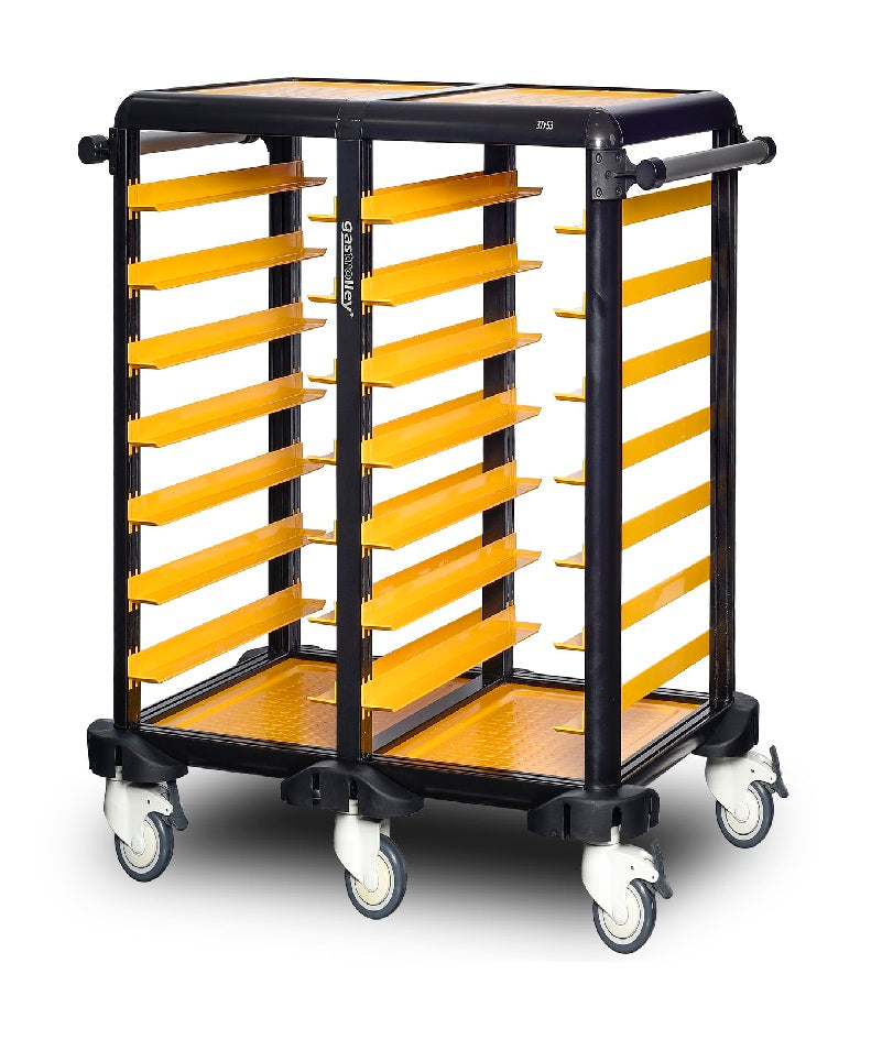 Chariot à vaisselle — double, pour plateaux | PIMAK MB-152C1