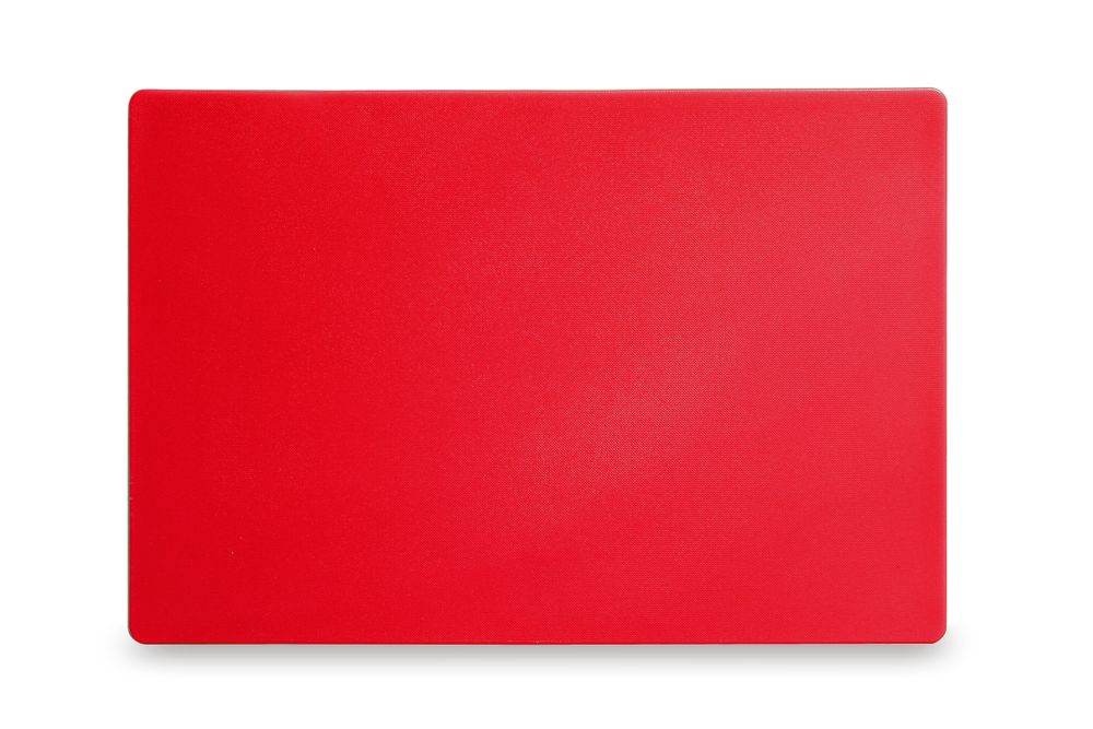 Planche à découper HACCP 450x300, HENDI, Rouge, 450x300x(H)13mm
