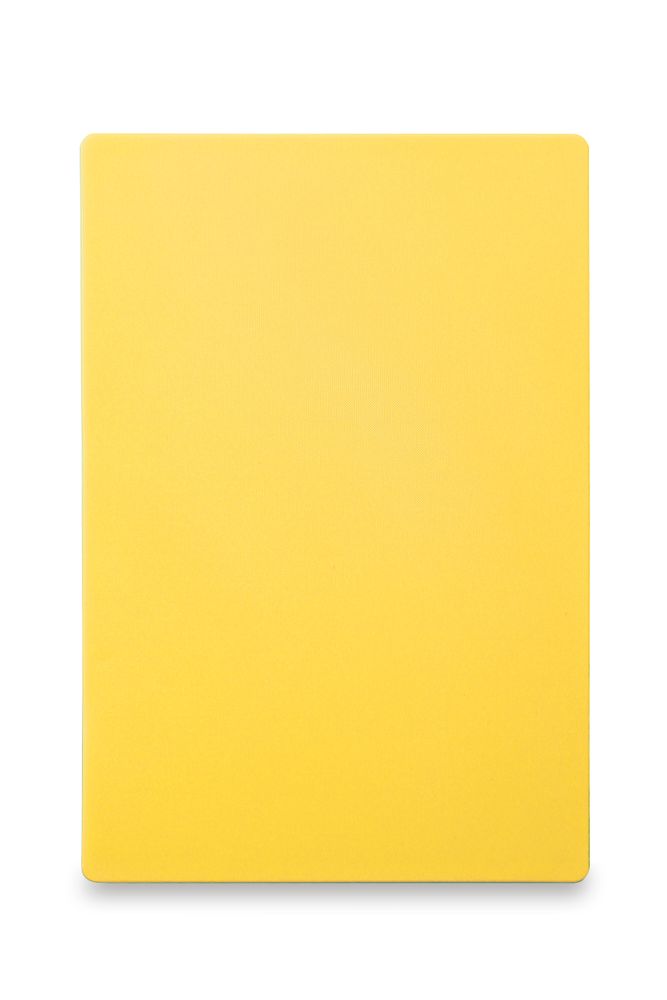 Planche à découper HACCP 600x400, HENDI, Jaune, 600x400x(H)18mm