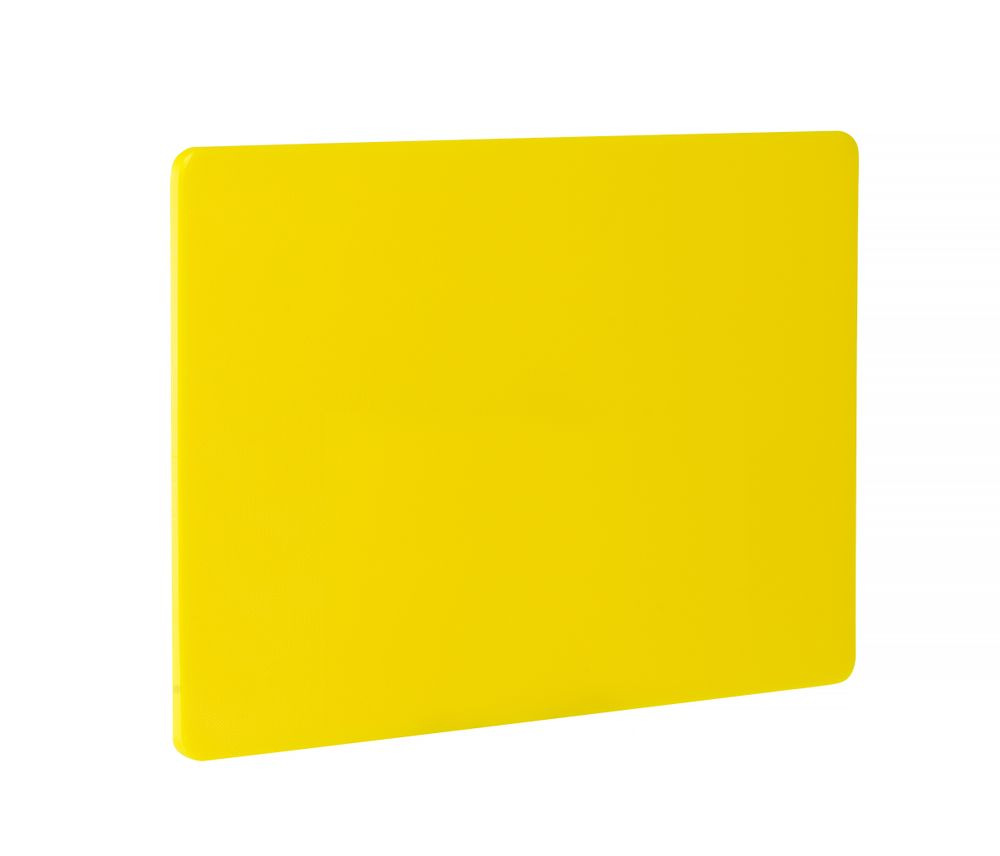 Planche à découper HACCP GN 1/1, HENDI, GN 1/1, Jaune, 530x325x(H)10mm