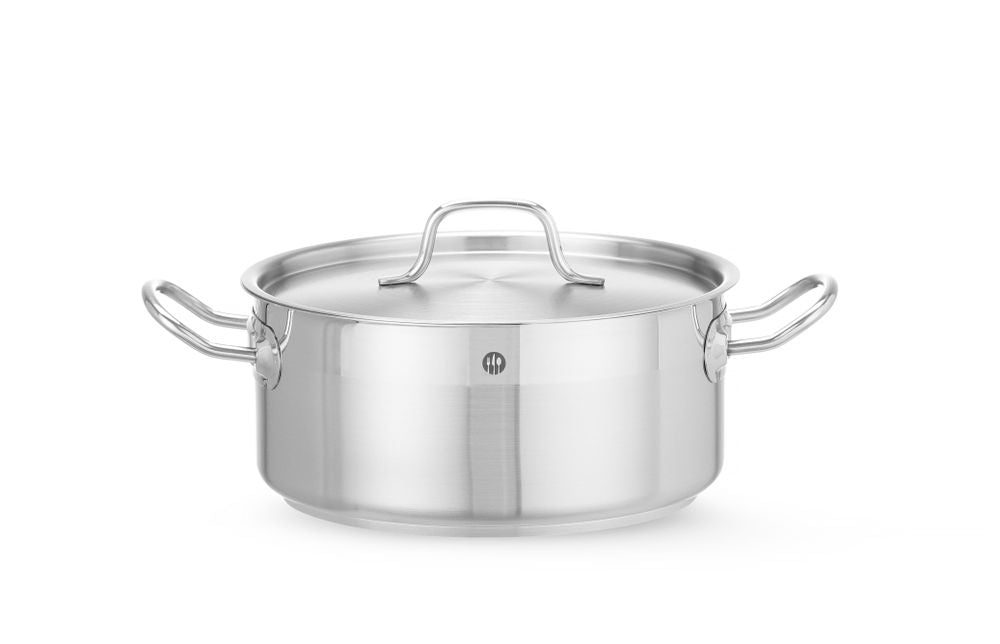 Faitout avec couvercle, HENDI, Profi Line, 4,8L, ⌀240x(H)105mm