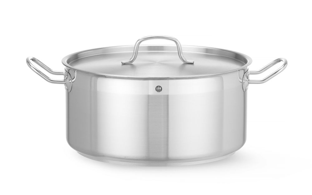 Faitout avec couvercle, HENDI, Profi Line, 12L, ⌀320x(H)150mm