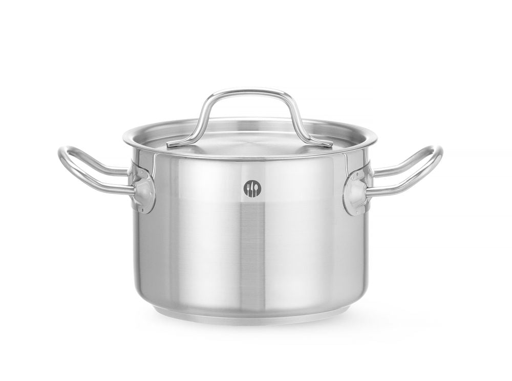 Braisière avec couvercle, HENDI, Profi Line, 2L, ⌀160x(H)110mm