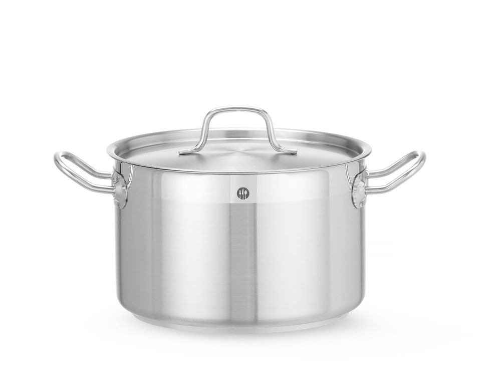 Braisière avec couvercle, HENDI, Profi Line, 7L, ⌀240x(H)150mm