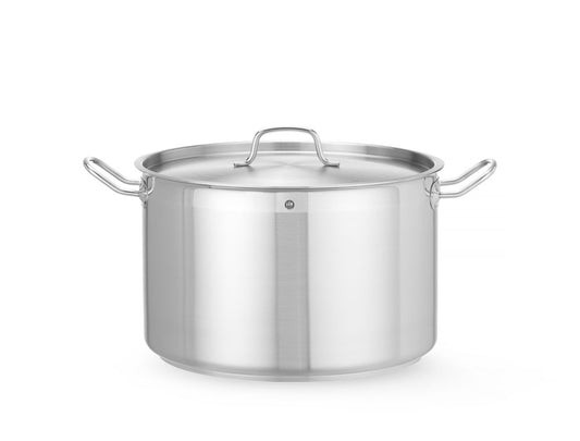 Braisière avec couvercle, HENDI, Profi Line, 23,5L, ⌀360x(H)230mm