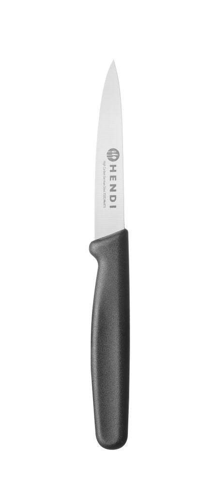 Couteau éplucheur pointu, HENDI, Noir, (L)192mm