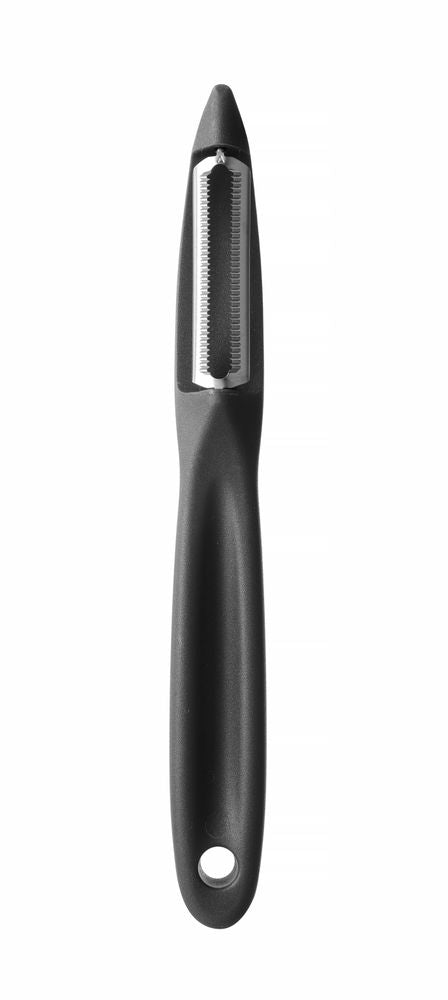 Éplucheur universel avec lame dentelée, HENDI, Noir, (L)175mm