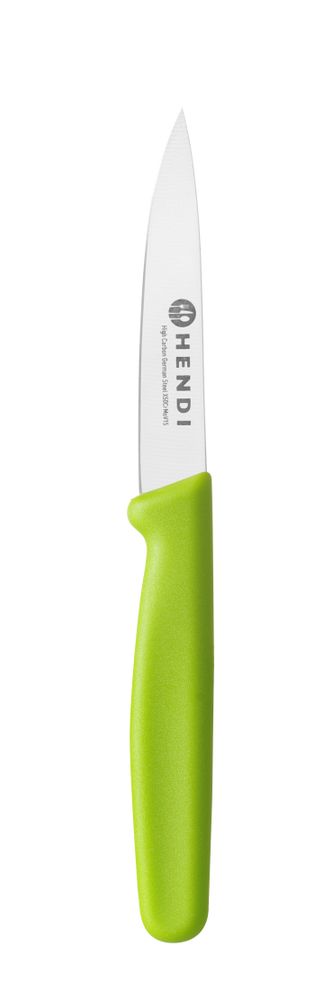 Couteau éplucheur pointu, HENDI, Vert, (L)192mm