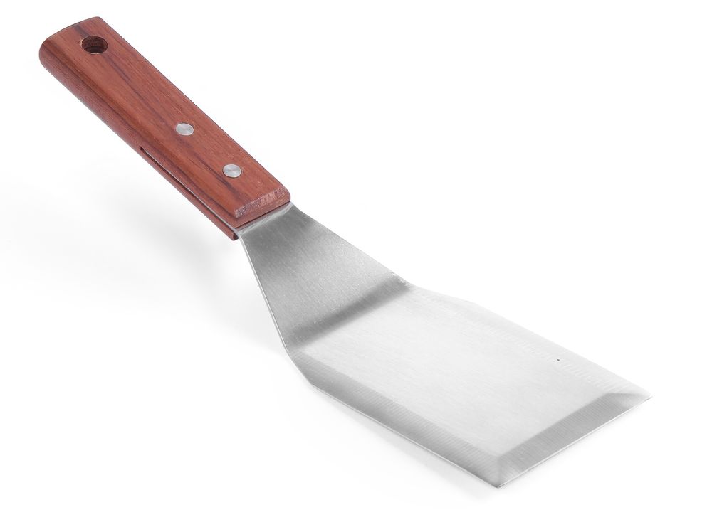 Spatule à hamburger, HENDI, Bois foncé, 270x75mm
