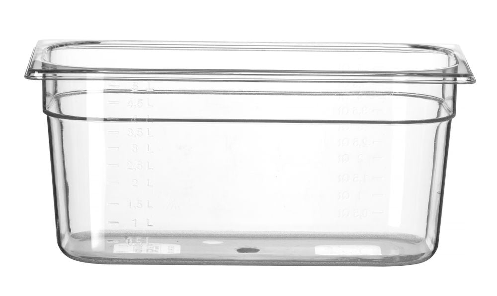Bac Gastronorme 1/3, HENDI, Profi Line, GN 1/3, 5,7L, Transparent, 325x176x(H)150mm